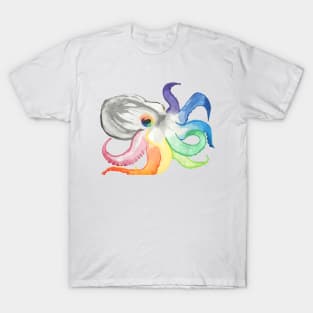 Rainbow Octopus T-Shirt